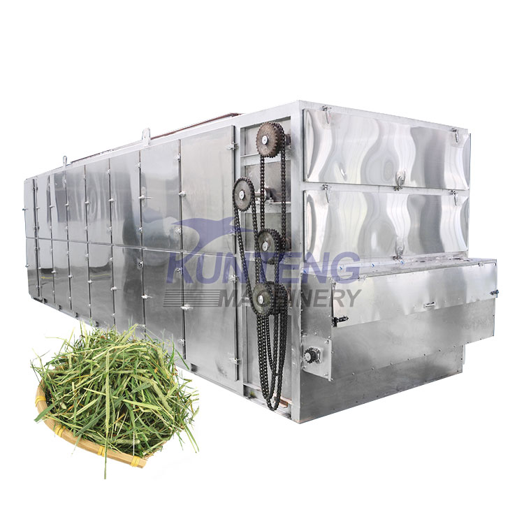 Forage Grass Grazing Leaf Dehydrating Equipment Fodder Drying Machine - Automation Grade: High