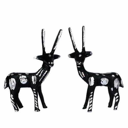 Handcrafted Metal Deer