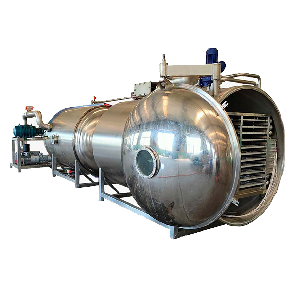 Industrial Vacuum Fruits Drying Snack Freeze Dryer Machine - Automation Grade: High