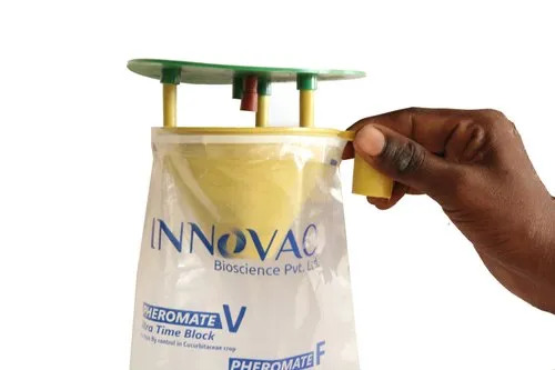 Pheromone Funnel Trap - Color: Yellow And Green