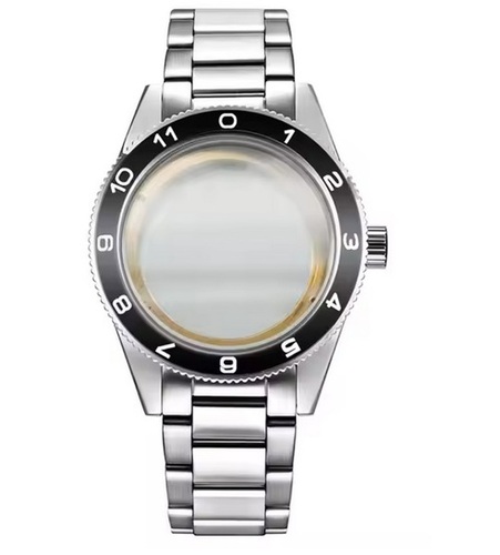 41mm Ceramic Bezel Watch Case For Miyota 8205/8215 Eta