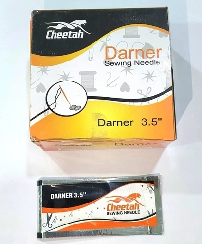 Cheetah Darner 3.5" Hand Sewing Needle