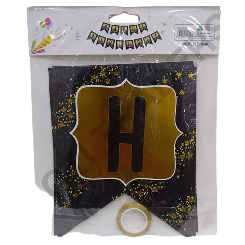 Decorative Happy Birthday Banner
