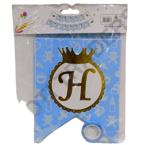 Fancy Happy Birthday Banner