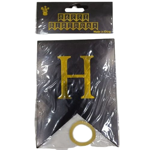 Happy Birthday Printed Banner