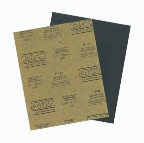 Miki 519 Silicon Carbide Waterproof Abrasive Paper Sheet