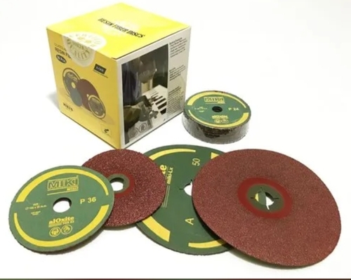 Miki Abrasive Alkon Fiber Discs (Metally)