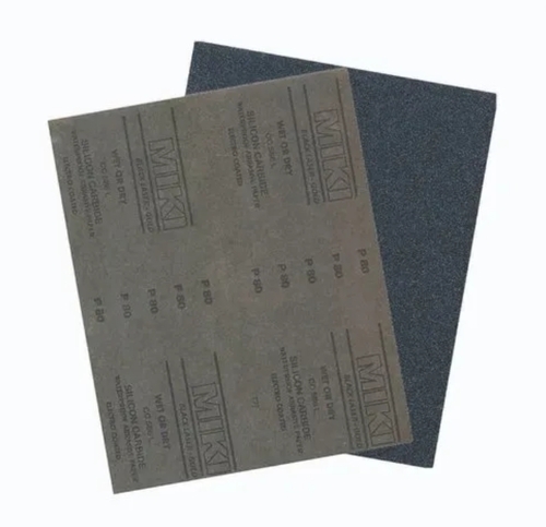 Miki Silicon Carbide Latex Waterproof Abrasive Sheet (Mbl-Gold)