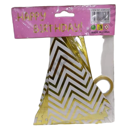 Paper Happy Birthday Banner