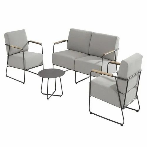 Metal Chair And Table Set