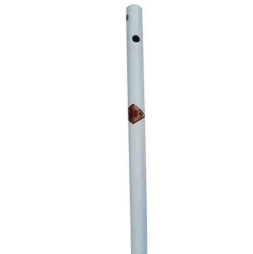 Round White Ceiling Fan Downrod