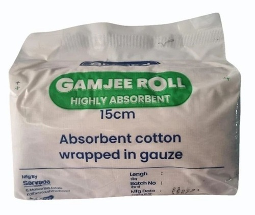 15cm Absorbent Cotton Gauge