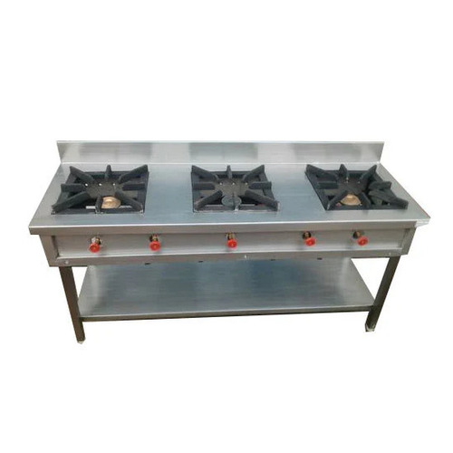 3 Burner Commercial Gas Stove