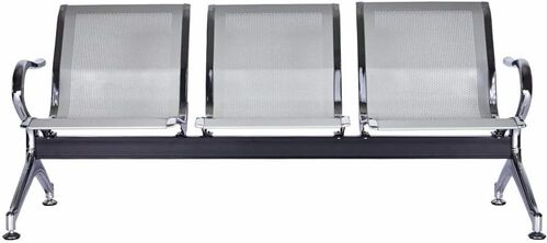 3 Seater Stainless Steel Waiting Chairs