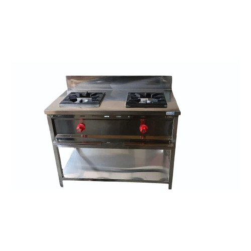 Commercial Two Burner Cooking Range