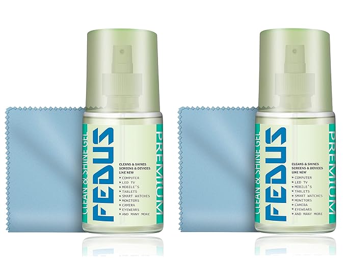 Fedus Pack 2 Screen Cleaner Kit 200 Ml