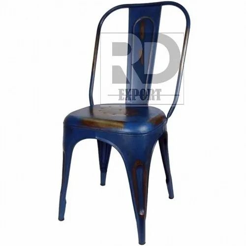 Iron Chair Antique Polished For Restaurant And Cafes