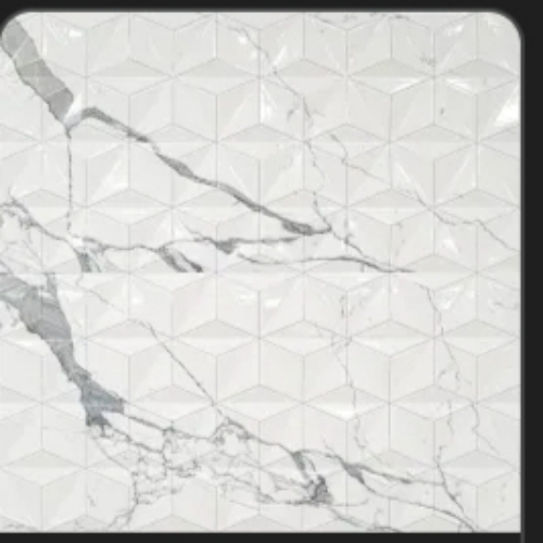 White Vitrified Tile