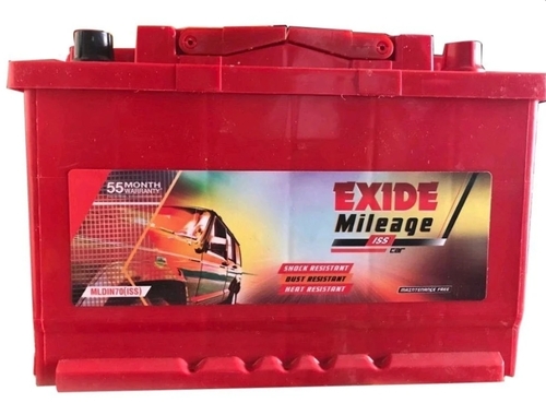 Exide Mileage Mldin70 Iss Battery