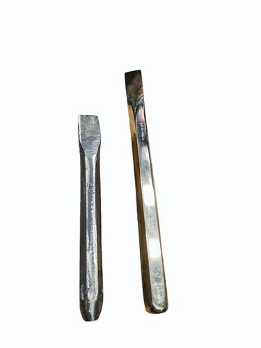 Silver Metal Chisel - Color: Yes