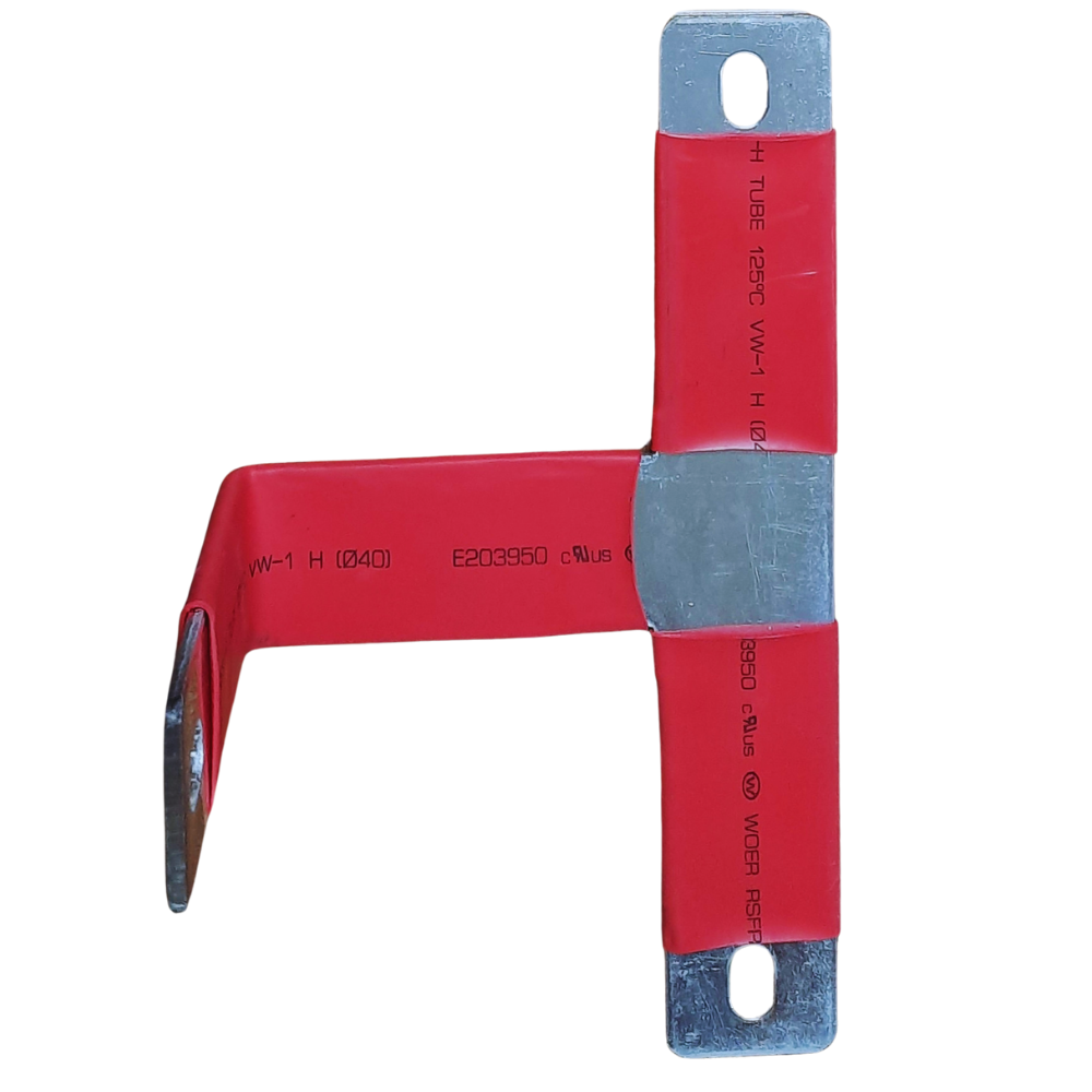 Sleeved Copper Busbar - Color: Natural