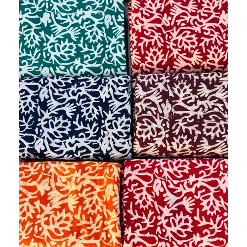 115 GSM Mombatik Print Cotton Nighty Fabric