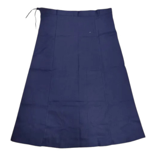 Blue Color Cotton Petticoat