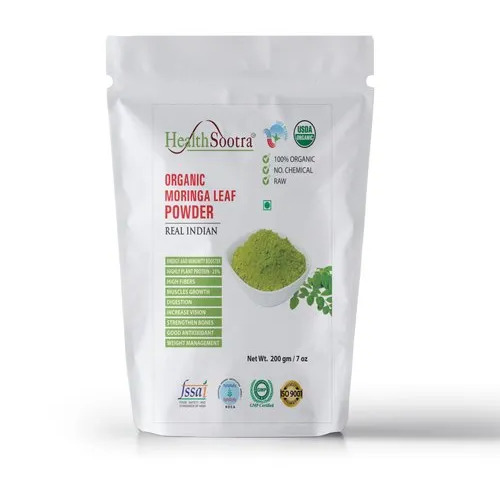 Healthsootra Organic Moringa Powder 200 Gm Pack