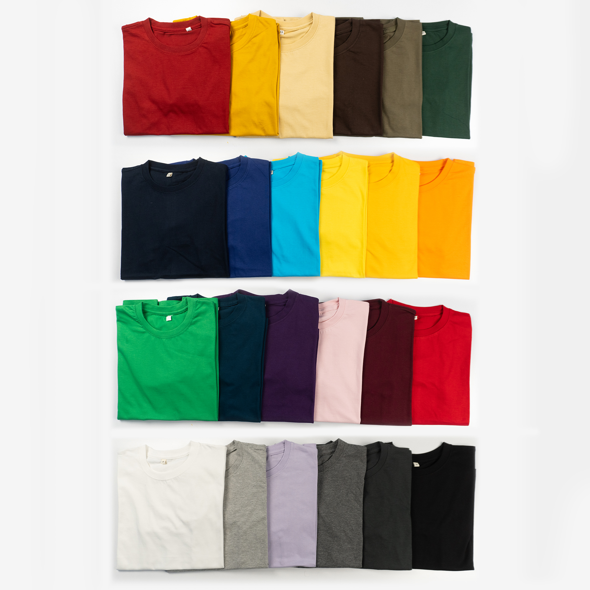 Kids Plain Cotton T-Shirts
