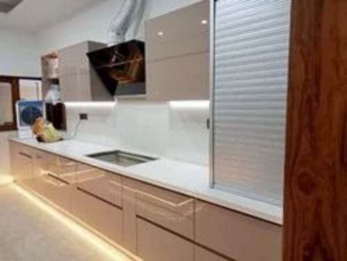 L Shaped Modular Kitchen