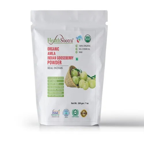 Organic Amla Indian Goosberry Powder 200 Gm