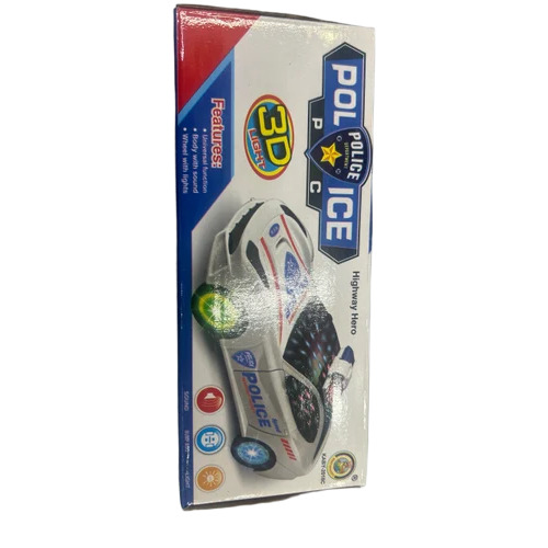 Plastic Police Toy Car