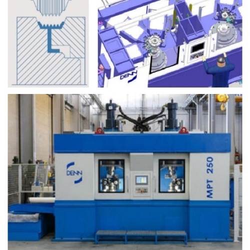 Pully Spinning Machine