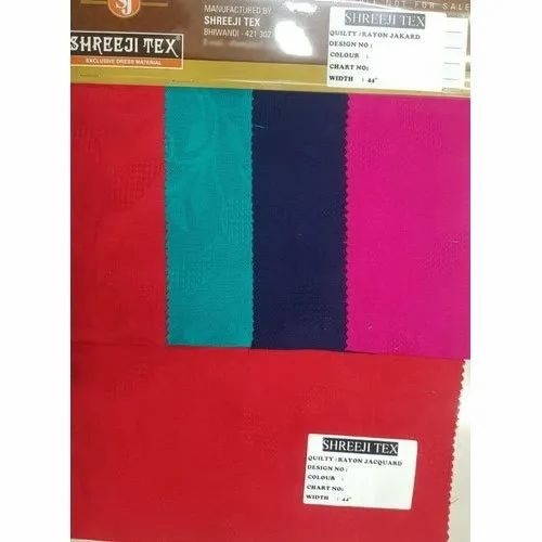Rayon Jacquard Fabric