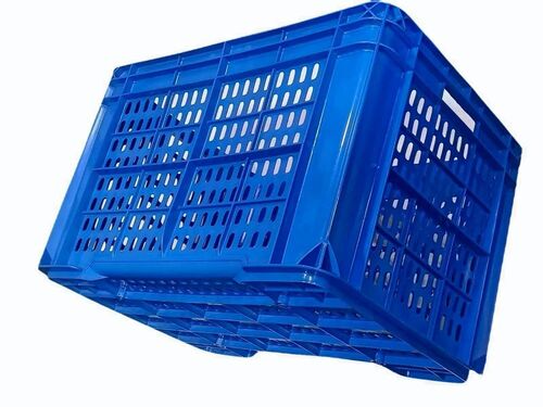 Durable Blue Plastic Banana Crates