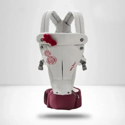 Gray & Maroon Strong Baby Carrier Cot