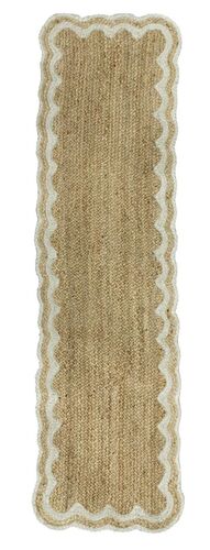 Jute Scallop Rug - Design: Antique