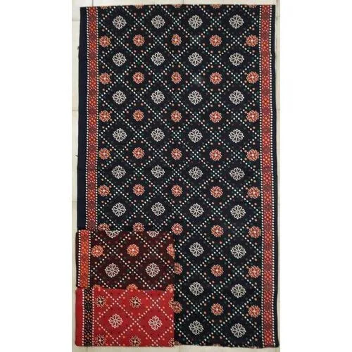 Printed Chanderi Cotton Nighty Fabric