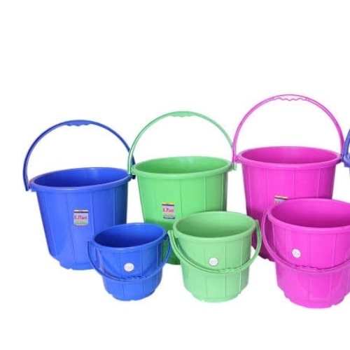 Round Plastic Bucket 