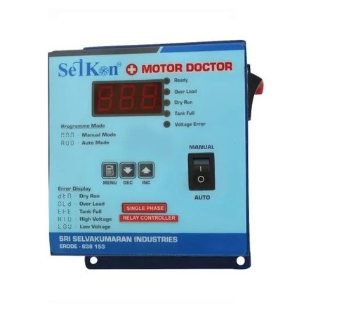 Single Phase Relay Water Level Controller