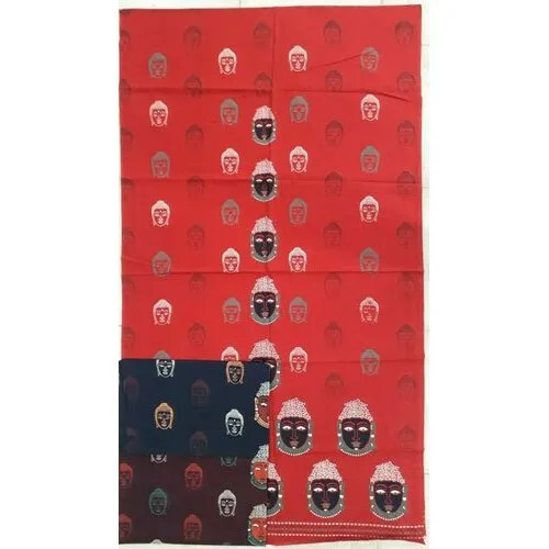 Soft Printed Cotton Nighty Fabric