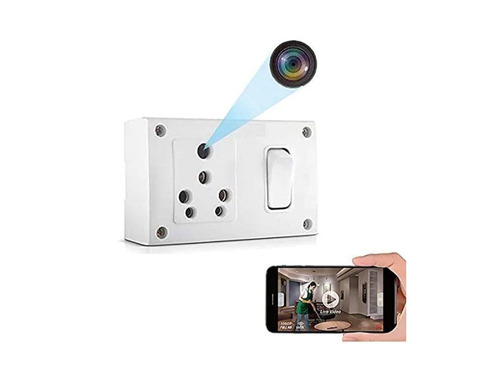 Spy Switch Board Socket Camera