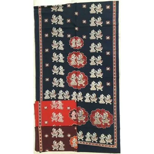 Vibrant Printed Cotton Nighty Fabric