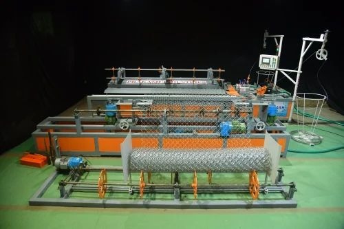 Automatic Single Wire Chain Link Fencing Machine