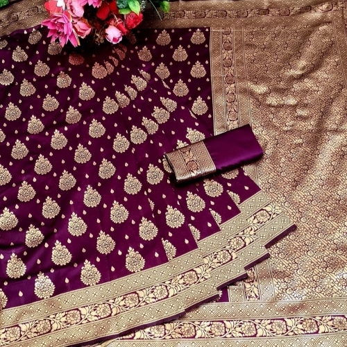 Banarasi Silk Blend Saree