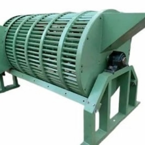 Coir Fibre Extraction Machine - Metal, Electric, 220-440 Volt, Green | Durable, Automatic, Polished for Industrial Use