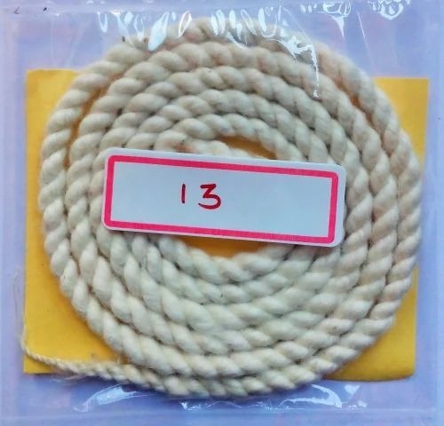 Cotton White Twisted Akhand Jyot Wicks
