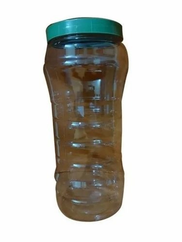 Transparent 2000 Ml Pet Packaging Jar