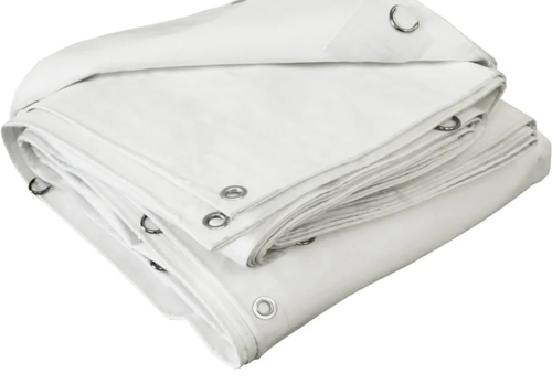 White Heavy Duty Tarpaulins