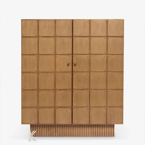 Block Design Mango Wood Cabinet